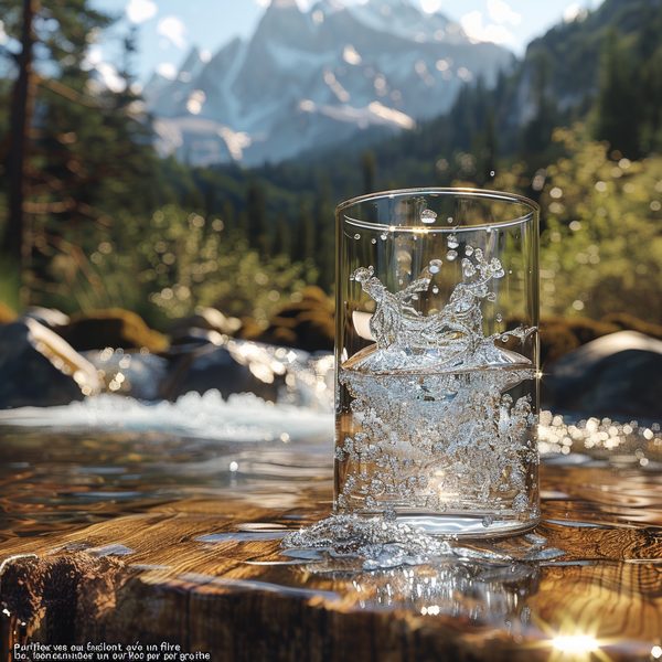 Purifiez votre eau facilement avec un filtre par gravité